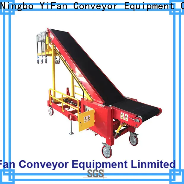 YiFan Conveyor 20ft truck unloading equipment factory for warehouse 1