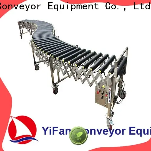 YiFan Conveyor powered v belt conveyor suppliers for workshop 1