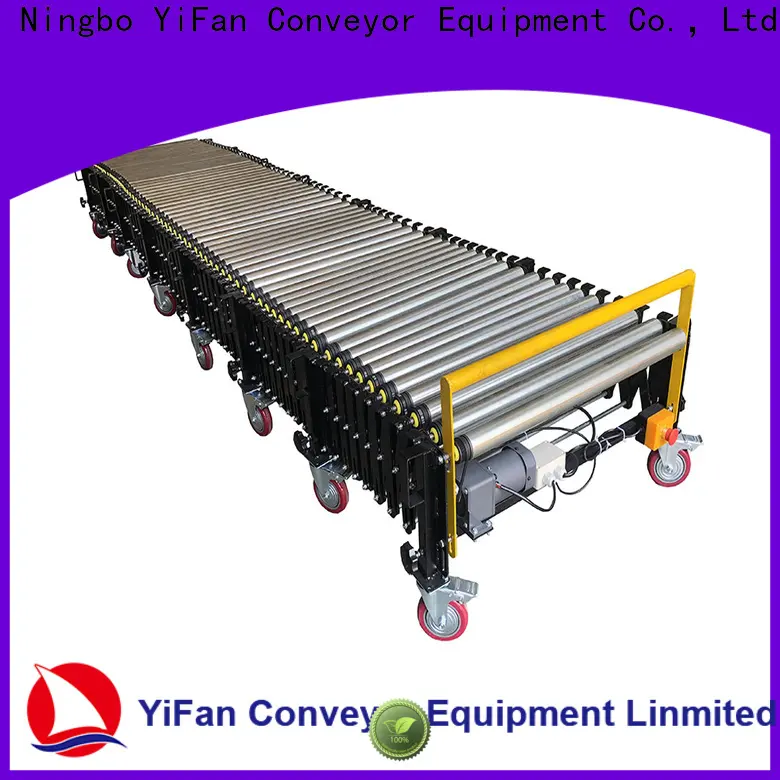 YiFan Conveyor Latest mobile roller conveyor manufacturers for warehouse 1