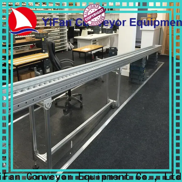 YiFan Conveyor Custom conveyor belt production line factory for warehouse 1