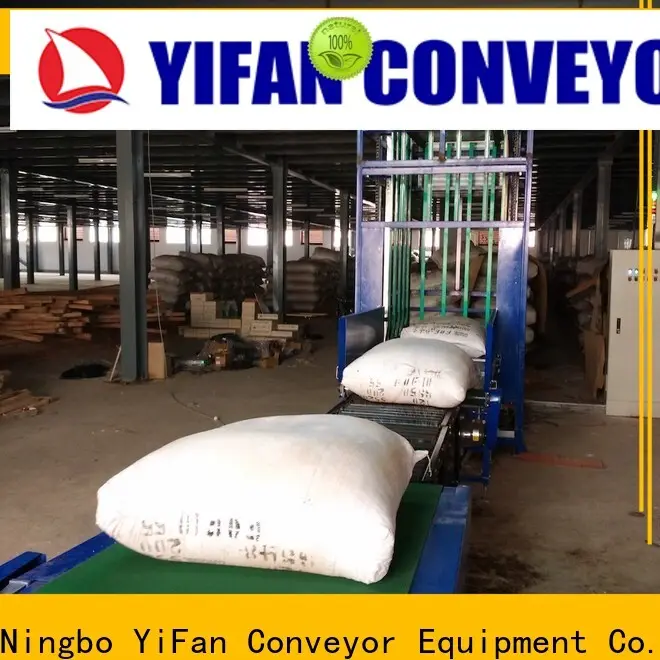 New vertical reciprocating conveyor Type Z company for harbor 1