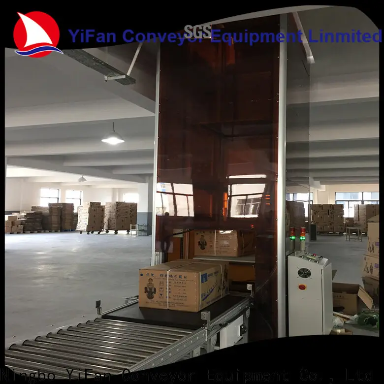 YiFan Conveyor continuous lifting conveyor factory for warehouse 1