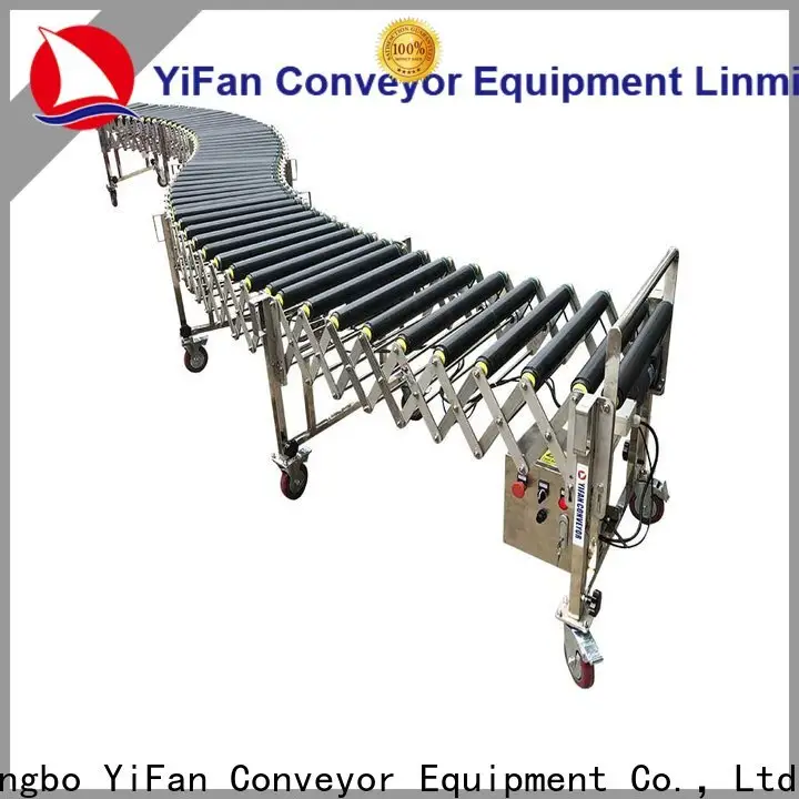 YiFan Conveyor conveyorv flexible roller conveyor manufacturers for warehouse 1
