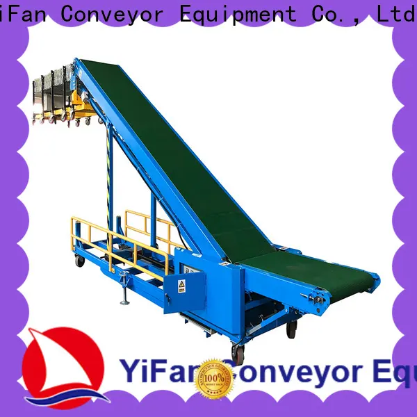 YiFan Conveyor loading rollers for unloading trucks suppliers for airport 1