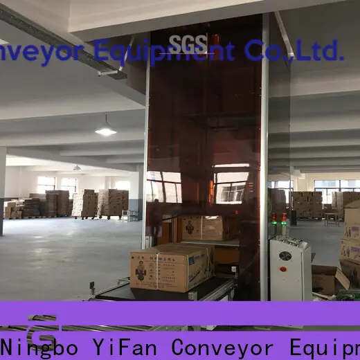 YiFan Conveyor Custom vertical lift conveyor company for airport 1