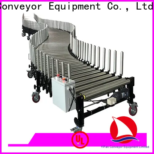 Custom flexible roller conveyor coated company for harbor 1