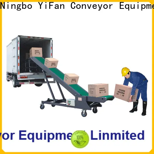 YiFan Conveyor Top container unloading ramp company for warehouse 1