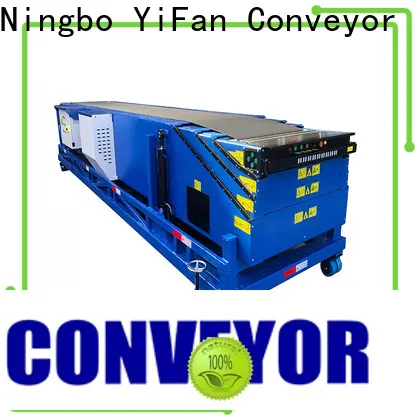 Top telescopic belt conveyors platform manufacturers for workshop 1