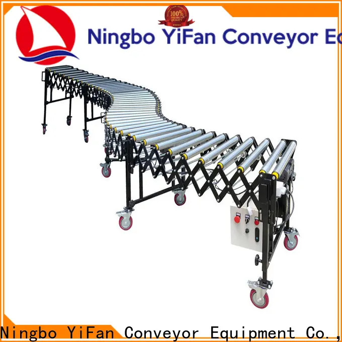 YiFan Conveyor flexible 180 degree conveyor company for workshop 1