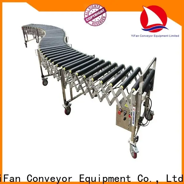 YiFan Conveyor conveyor adjustable height roller conveyor supply for workshop 1