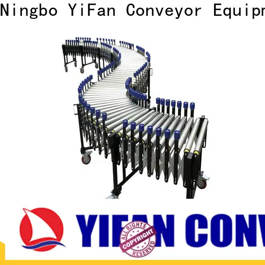 YiFan Conveyor New flexible roller conveyor supply for warehouse logistics 1