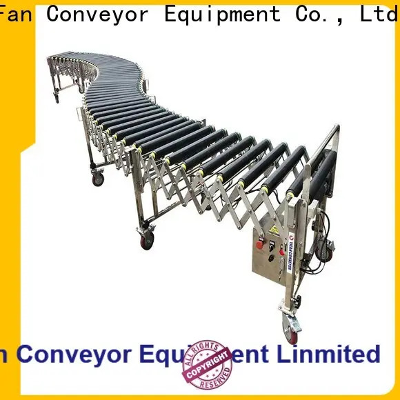 YiFan Conveyor coated adjustable height roller conveyor supply for storehouse 1