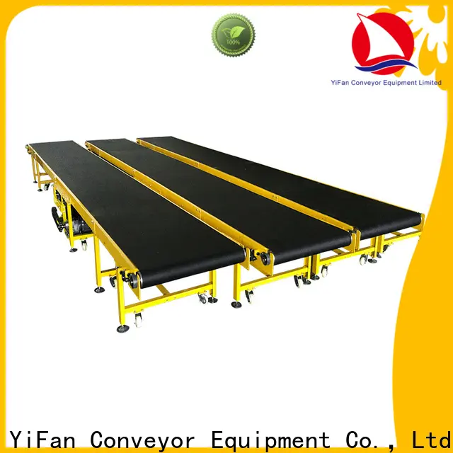 YiFan Conveyor aluminum stainless steel belt conveyor manufacturers for material handling sorting12 1