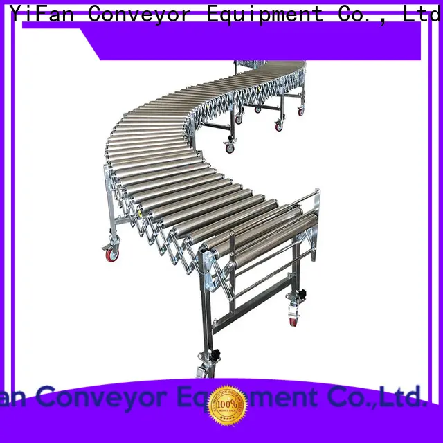 YiFan Conveyor Wholesale metal roller conveyor for business for industry 1