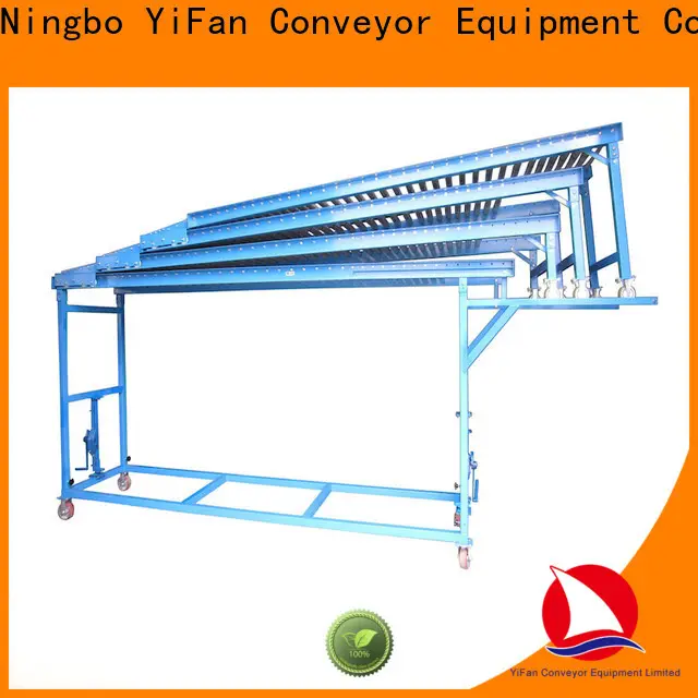 YiFan Conveyor conveyor stainless steel gravity roller conveyor supply for warehouse 1