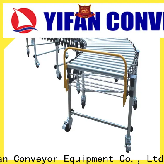 YiFan Conveyor Wholesale flexible roller conveyor supply for industry 1