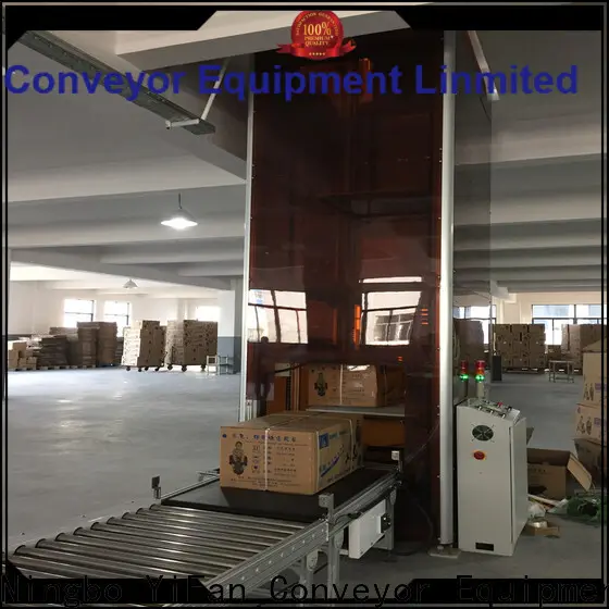 YiFan Conveyor Latest vertical lifting conveyor supply for workshop 1