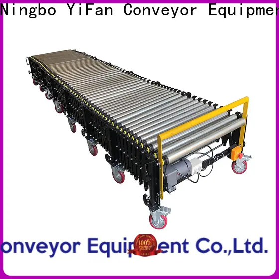 YiFan Conveyor automatic flexible belt conveyor supply for warehouse 1