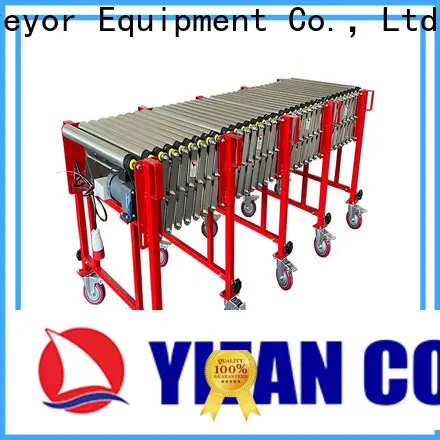 YiFan Conveyor durable mobile roller conveyor company for warehouse 1