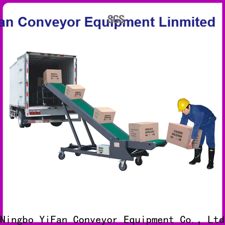 Latest belt conveyor for truck loading unloading vehicle supply for warehouse 1