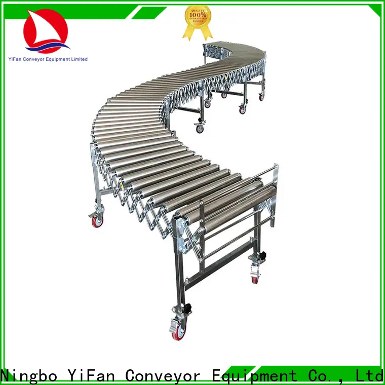 YiFan Conveyor Custom stainless steel roller conveyor company for industry 1
