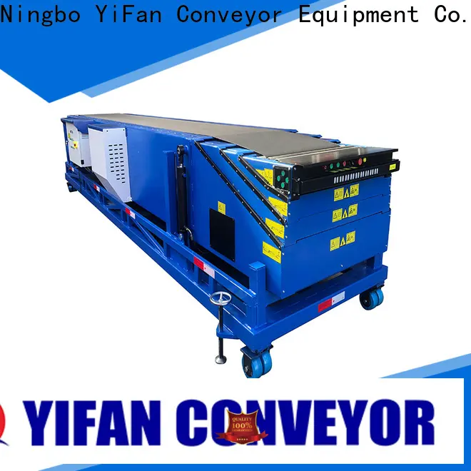 YiFan Conveyor unloading telescopic conveyor system suppliers for harbor 1
