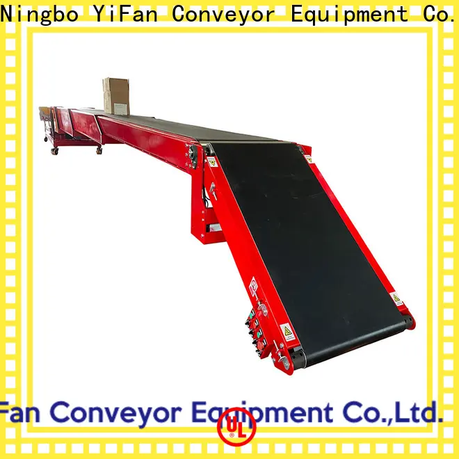Custom belt conveyor supplier 40ft factory for food factory 1