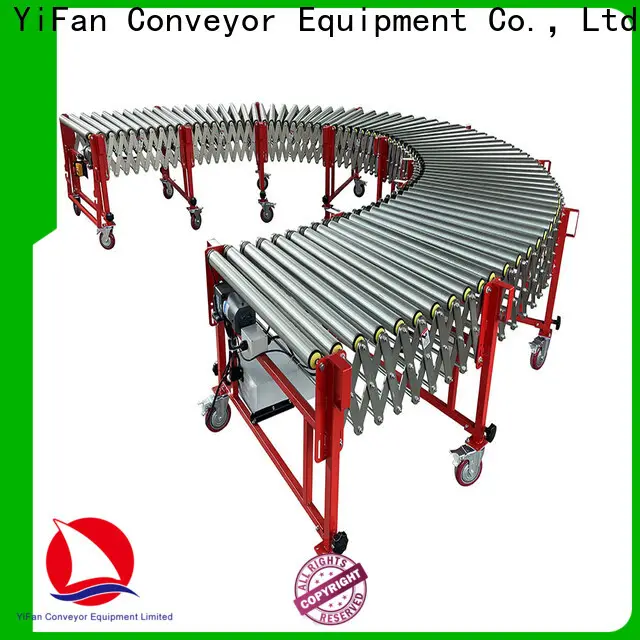 YiFan Conveyor rubber automated flexible conveyor manufacturers for warehouse 1