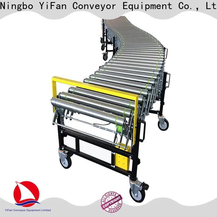 YiFan Conveyor High-quality adjustable height roller conveyor factory for storehouse 1