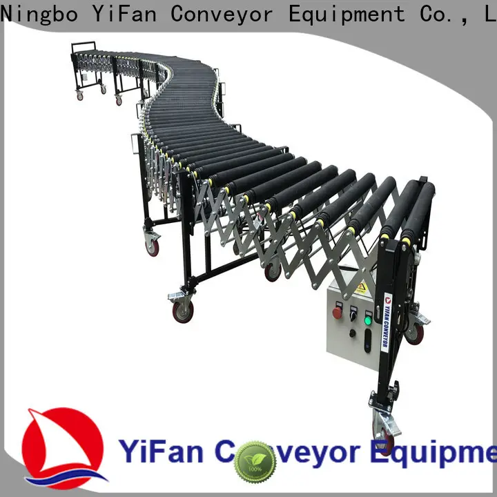 Wholesale container conveyor powered manufacturers for dock 1