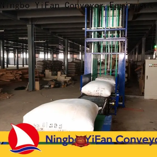 YiFan Conveyor Type C vertical pallet lift suppliers for workshop 1