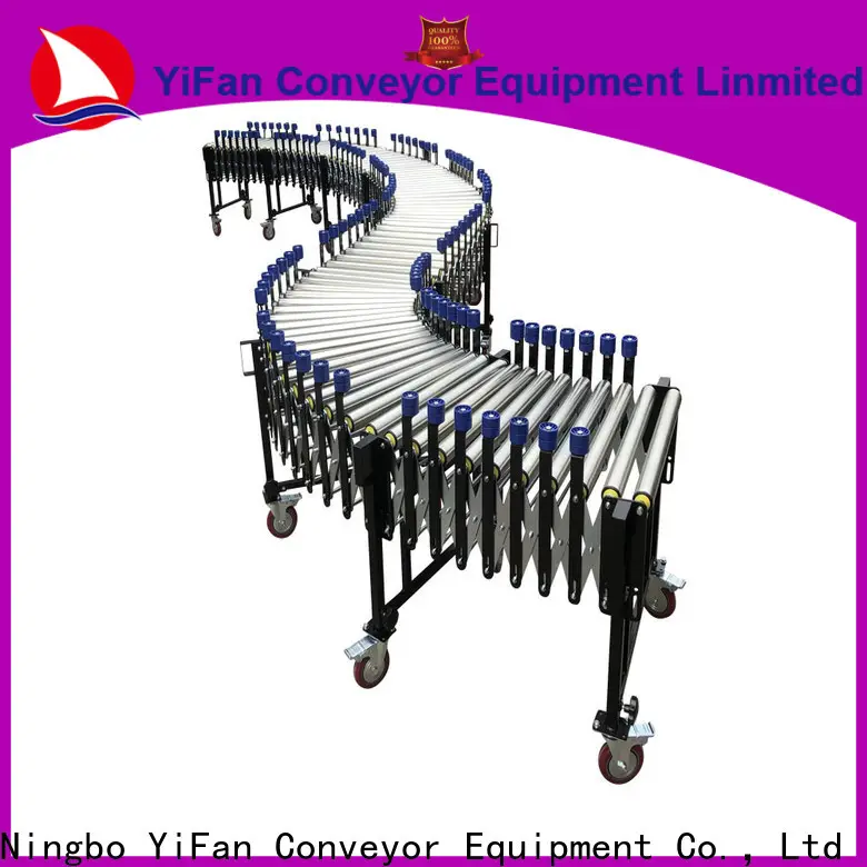 YiFan Conveyor Latest metal roller conveyor suppliers for warehouse logistics 1