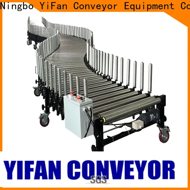 YiFan Conveyor Top 90 degree roller conveyor supply for warehouse 1