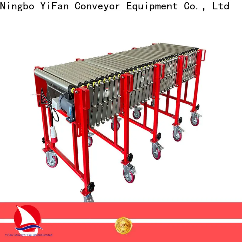 YiFan Conveyor New angled roller conveyor for business for harbor 1