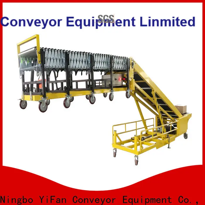 YiFan Conveyor conveyor self loading container trailer suppliers for warehouse 1