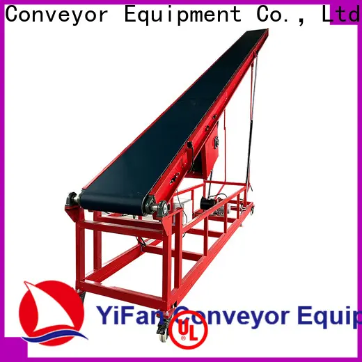 YiFan Conveyor Top cleated belt conveyor supply for workshop 1