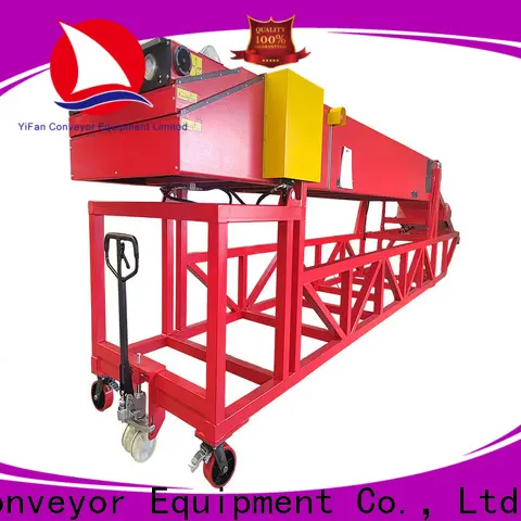 YiFan Conveyor unloading concrete conveyor belt suppliers for workshop 1
