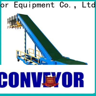 Top belt conveyor for truck loading unloading loading manufacturers for warehouse 1