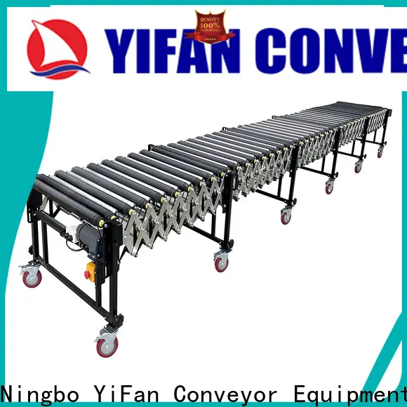 YiFan Conveyor conveyoro angled roller conveyor factory for warehouse 1