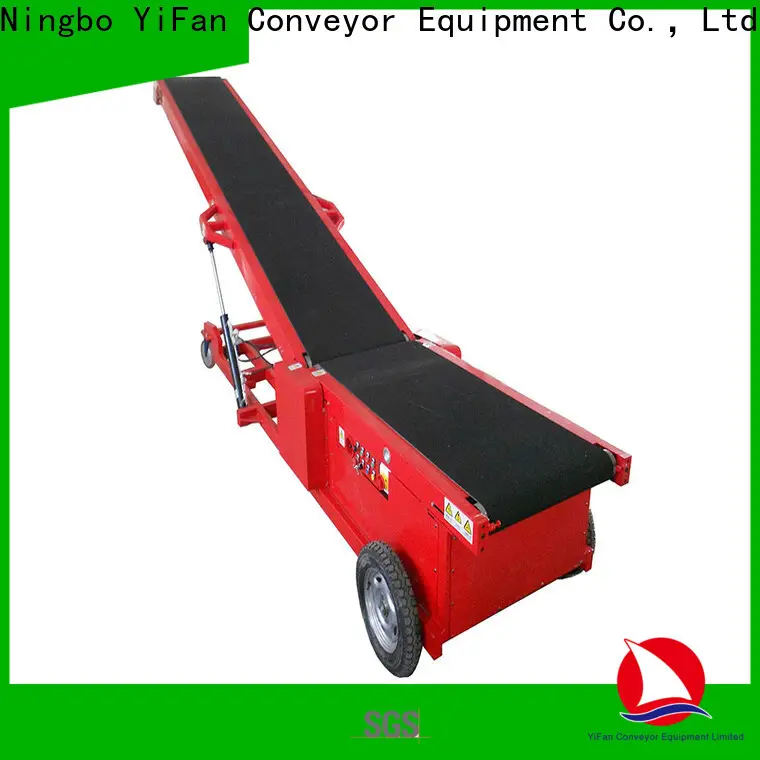 YiFan Conveyor 20ft truck unloading company for airport 1