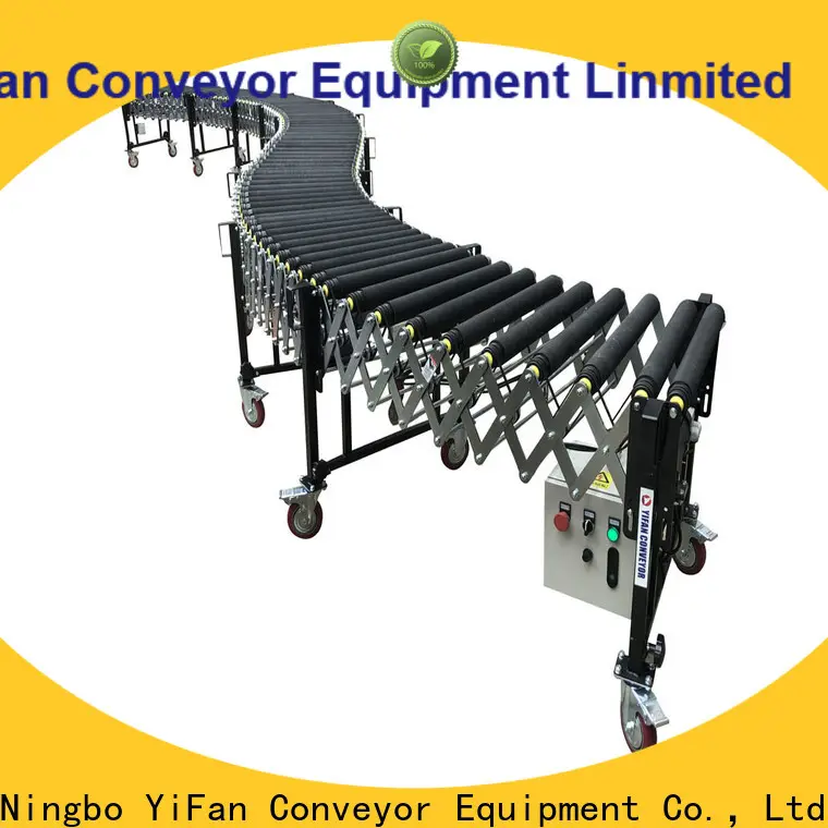 YiFan Conveyor rubber container conveyor supply for storehouse 1
