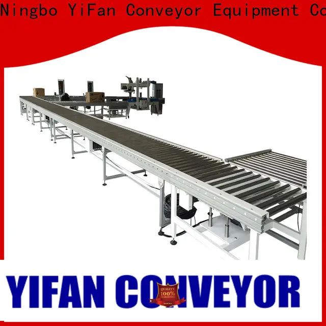 YiFan Conveyor aluminum 90 degree curve conveyor factory for material handling sorting 1