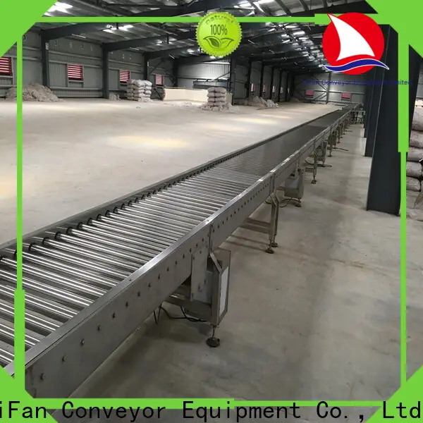 YiFan Conveyor Top manual conveyor belt supply for carton transfer 1