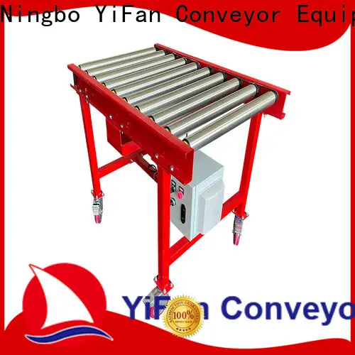 YiFan Conveyor Latest conveyor belt idler company for carton transfer 1