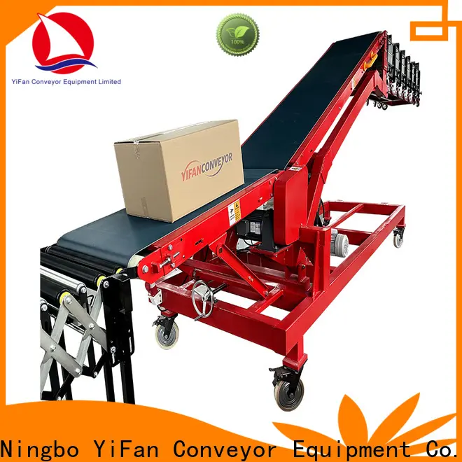 YiFan Conveyor Top container unloading conveyor manufacturers for dock 1