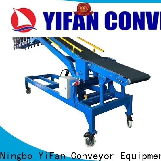 YiFan Conveyor mini container unloading equipment for business for dock 1
