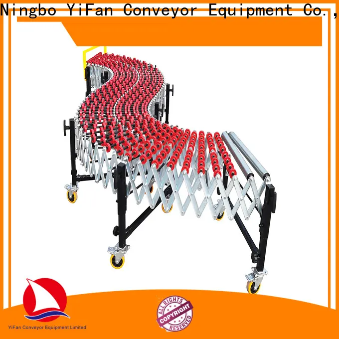 YiFan Conveyor Best gravity skate wheel conveyor factory for workshop 1