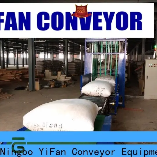 YiFan Conveyor Type Z vertical reciprocating conveyor company for harbor 1