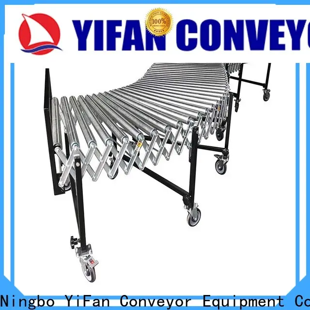 YiFan Conveyor pvc roller conveyor system manufacturers for warehouse logistics 1