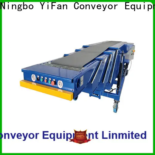 New loading belt conveyor stages manufacturers for workshop 1